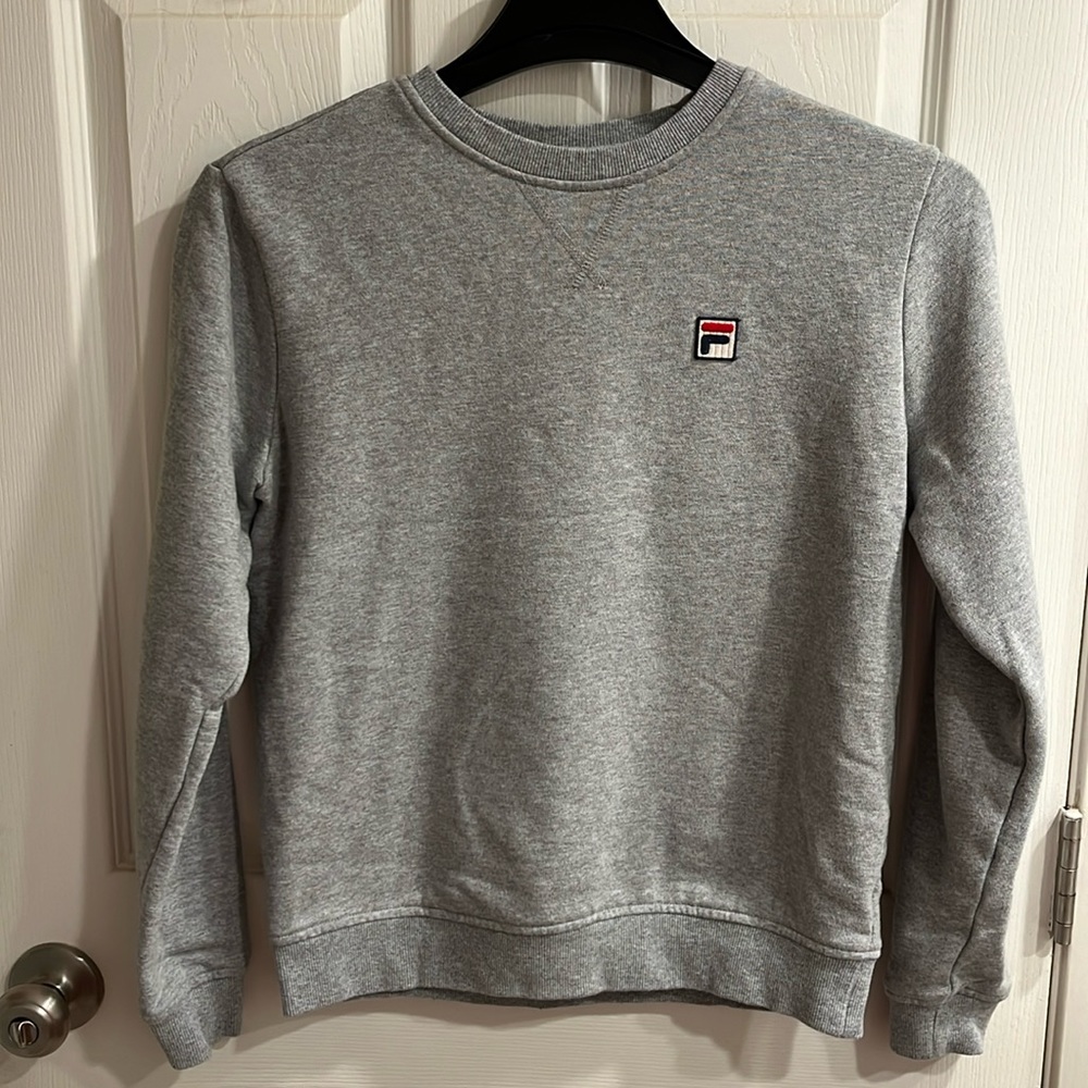 FILA Gray Crewneck Sweatshirt